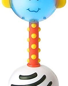 SmartNoggin NogginStik Developmental Light-Up Rattle - Encourage Developmental Milestones from Infant - 12 months