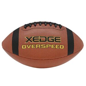 XEDGE Composite Leather Indoor/Outdoor Footballs for Training and Recreational Play Size 7（Youth） - Image 7